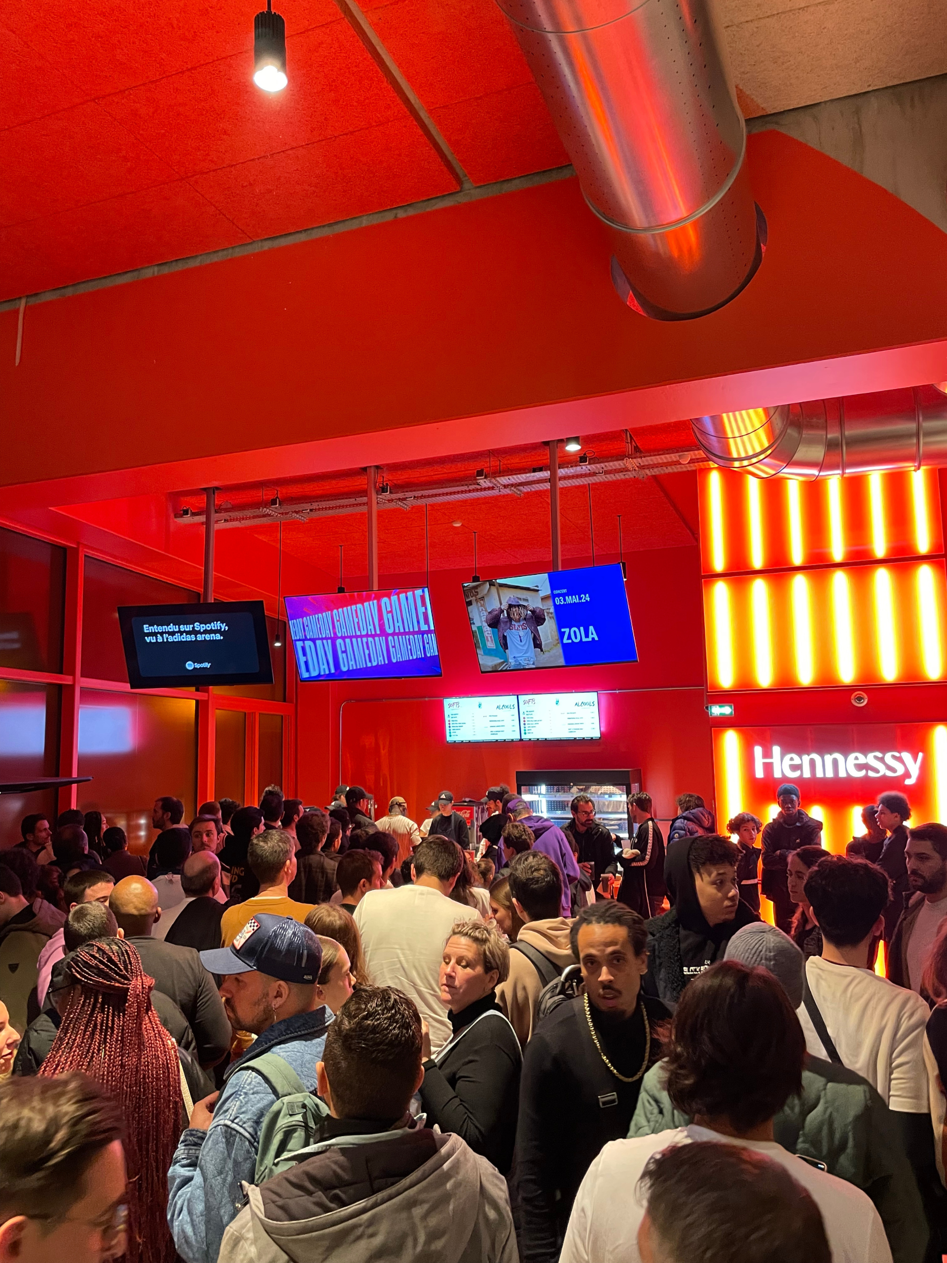 Food trucks à l'adidas arena